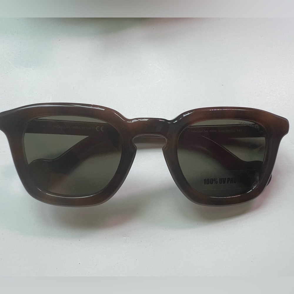 NWOT Moncler Brown Sunglasses